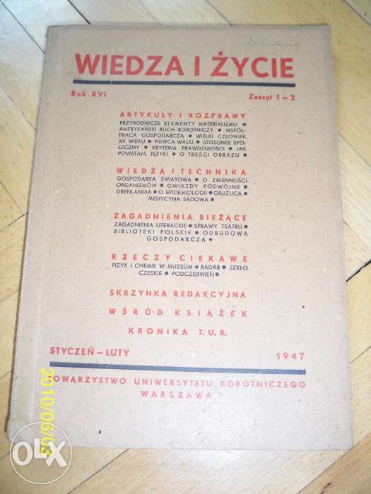 Stare książki i czasopisma m.in. z 1939r