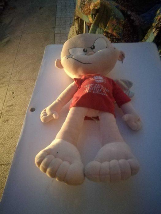 Boneco para dia s Valentim anjo/ diabo