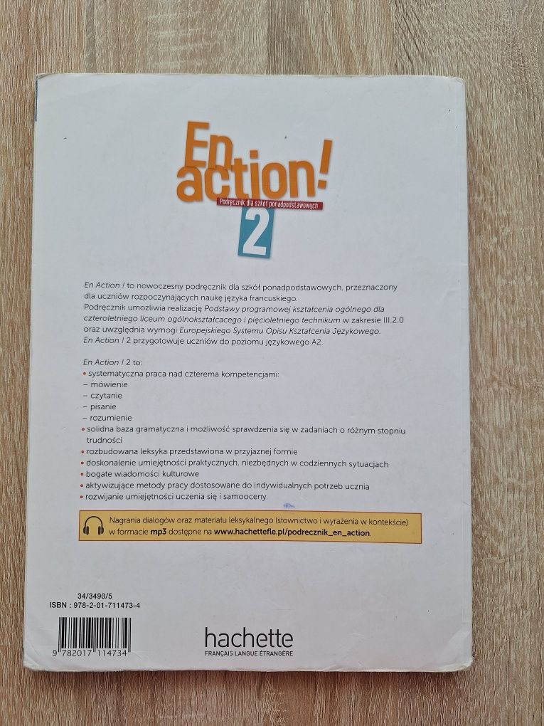 En action 2 podręcznik okazja!