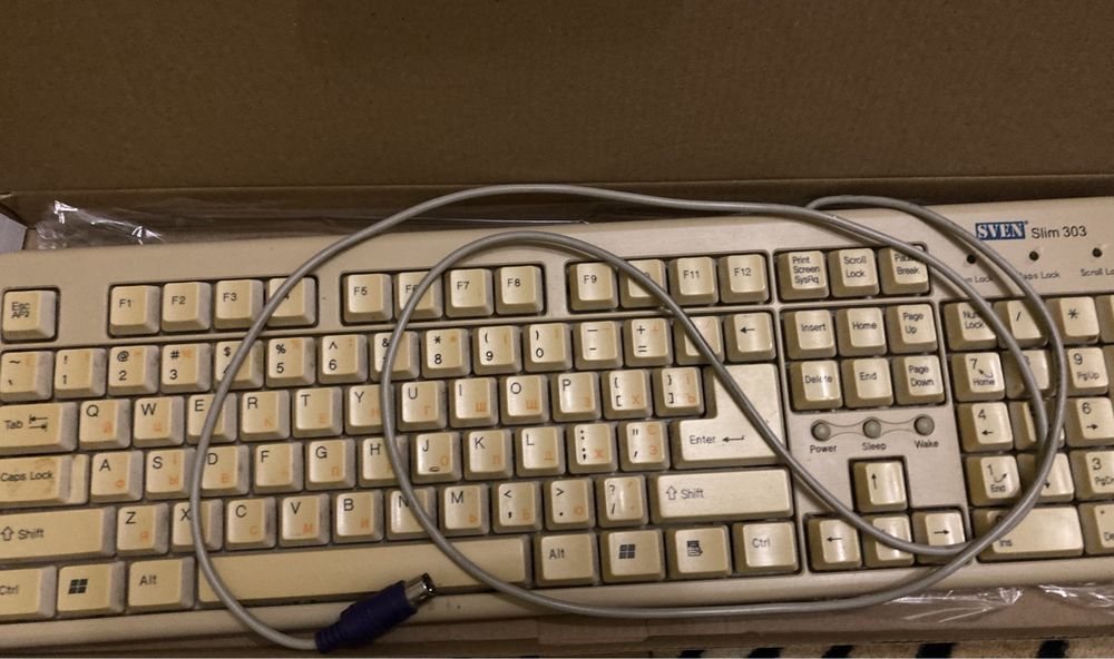 Клавіатура Sven Slim 303