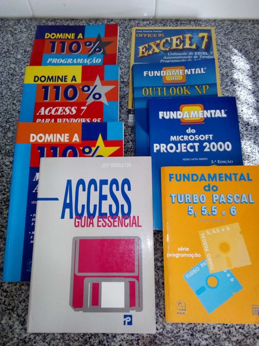 Vários livros de informática para doar