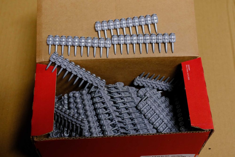 Gwoździe do osadzaka Hilti bx4 rozmiary 24mm