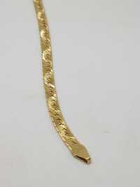 Złota damska bransoletka złoto 585 20 cm
