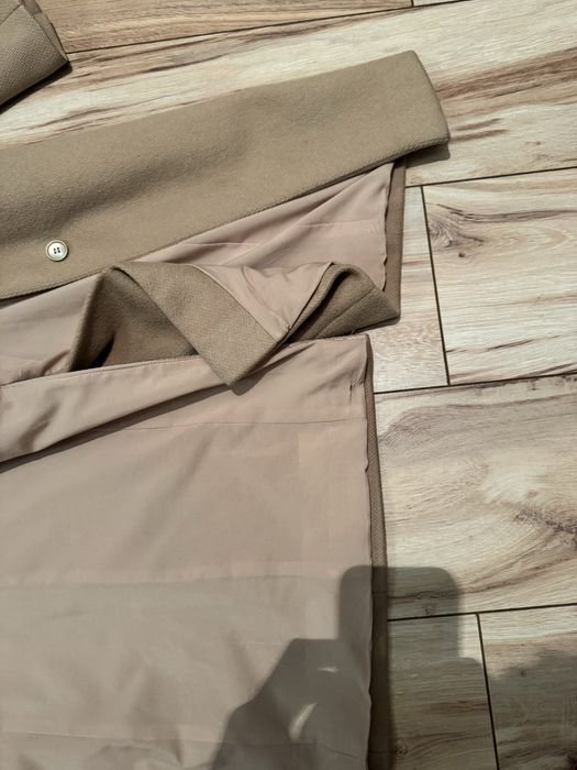 Płaszcz damski Calvin Klein, r. M, beżowy, dobry stan