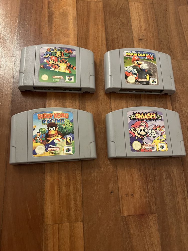 lote de jogos Nintendo 64