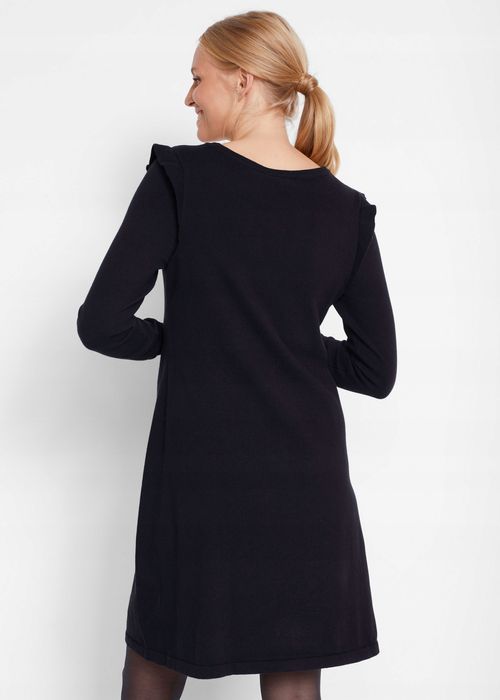 B.P.C dzianinowa czarna ciążowa sukienka 40/42.