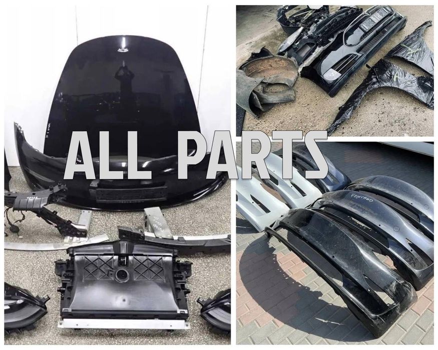 Tesla Бампер передній задній всі моделі тесла компл.