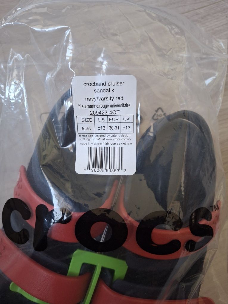 CROCS sandały C13: 30-31