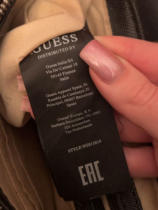 Сумка guess cordelia чорна