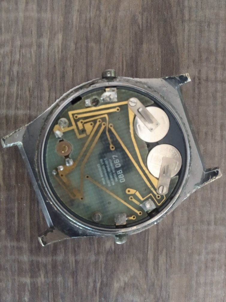 Roamer LCD rarytas kolekcjonerski męski zegarek Swiss Made
