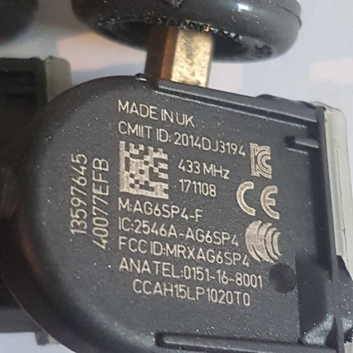 Czujniki ciśnienia TPMS Opel