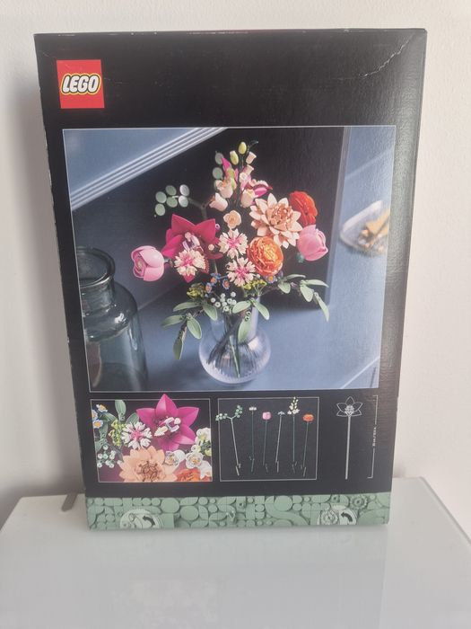 Lego NOVO Botanicals 10342 Buquê de Flores Cor-de-Rosa Elegante