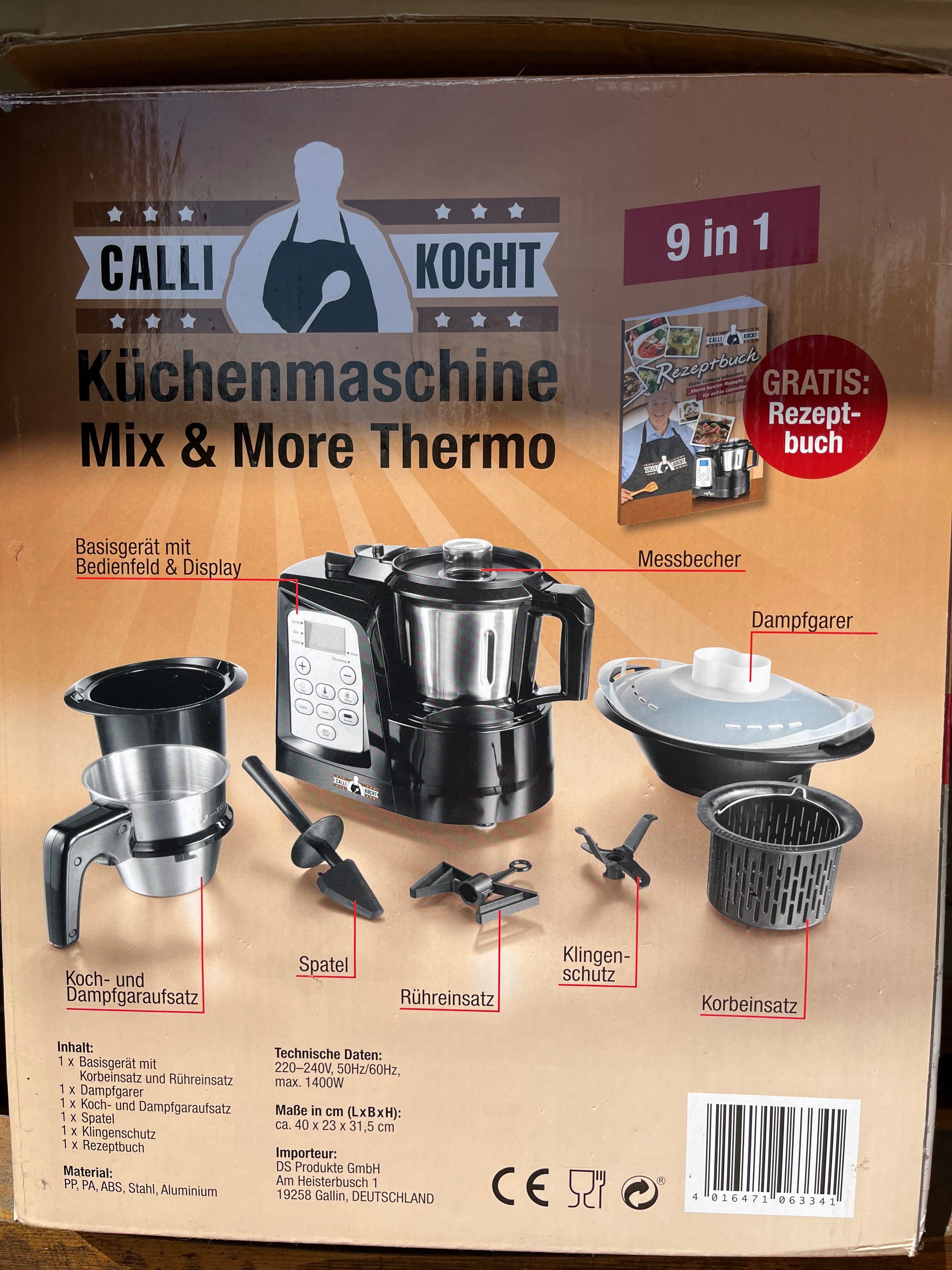 Robot kuchenny z funkcją gotowania Calli Kocht
