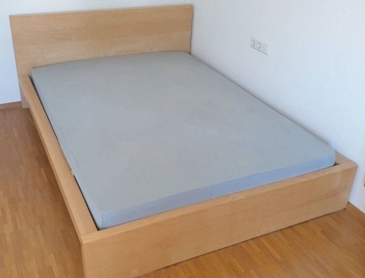 Łóżko Ikea Malm 140x200+stelaż+ materac GRATIS, transport