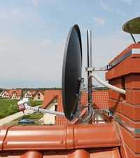 Montaż i ustawianie anten satelitarnych Polsat NC+  tv naziemna dvbt 2