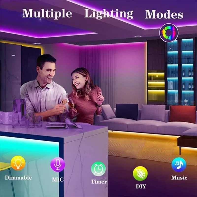 RGB  с поддержкой Bluetooth + пульт 20 и 30 метров