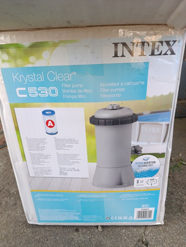 Картриджный фильтр насос Intex 2006 л/ч
