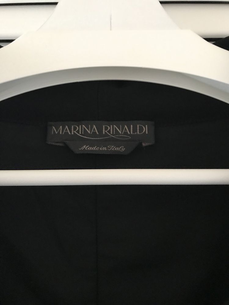 Czarna sukienka koktajlowa Marina Rinaldi 42