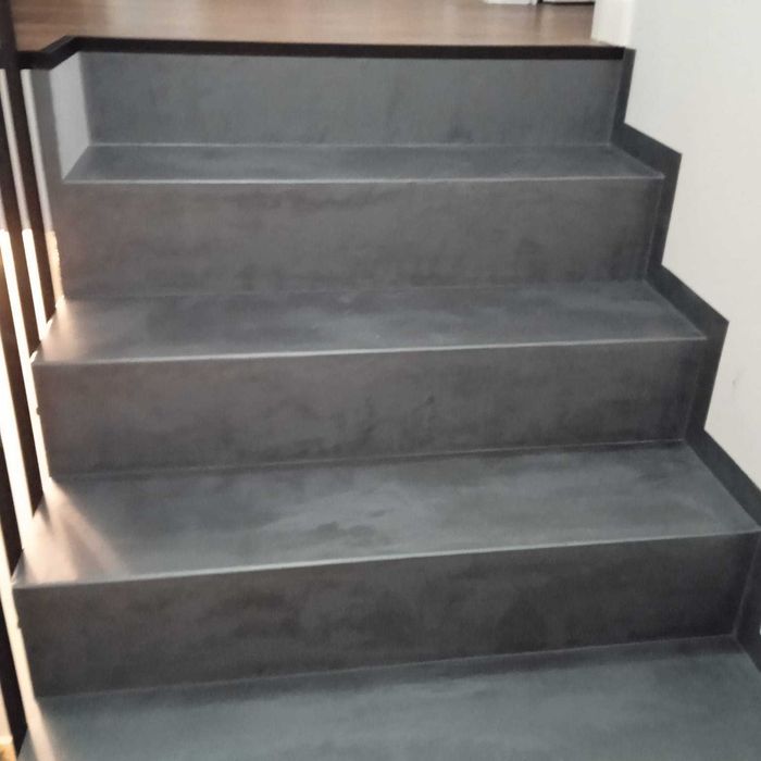 Schody z mikrocementu