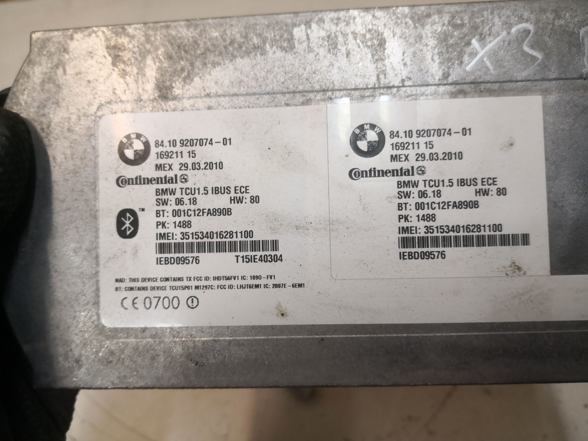 Moduł bluetooth BMW X3 e83 lift