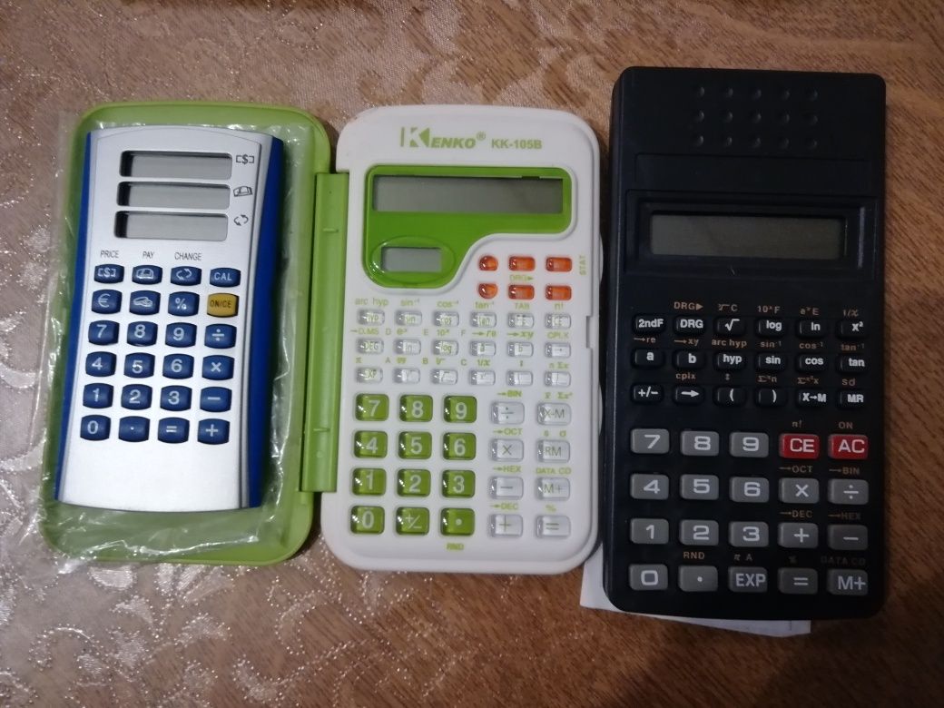 6 Máquinas  Calculadoras Novas Diversas