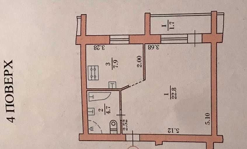 1 кім на Нечая в новобудові ІНДИВІДУАЛЬНИМ ОПАЛЕННЯМ