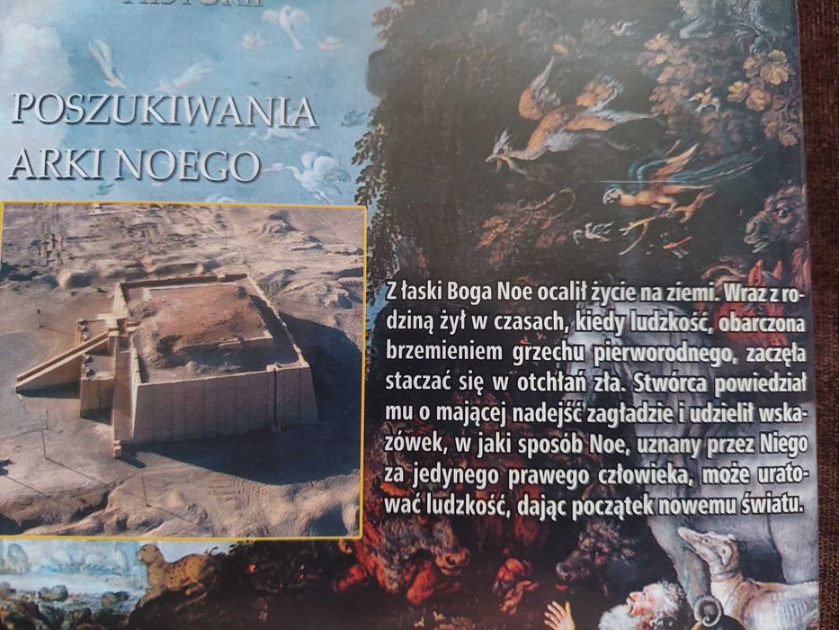 Wielkie tajemnice historii. Poszukiwania Arki Noego  płyta DVD