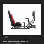 Kokpit samochodowy huzaro 6 + kierownica+ pedały LOGITECH PS5