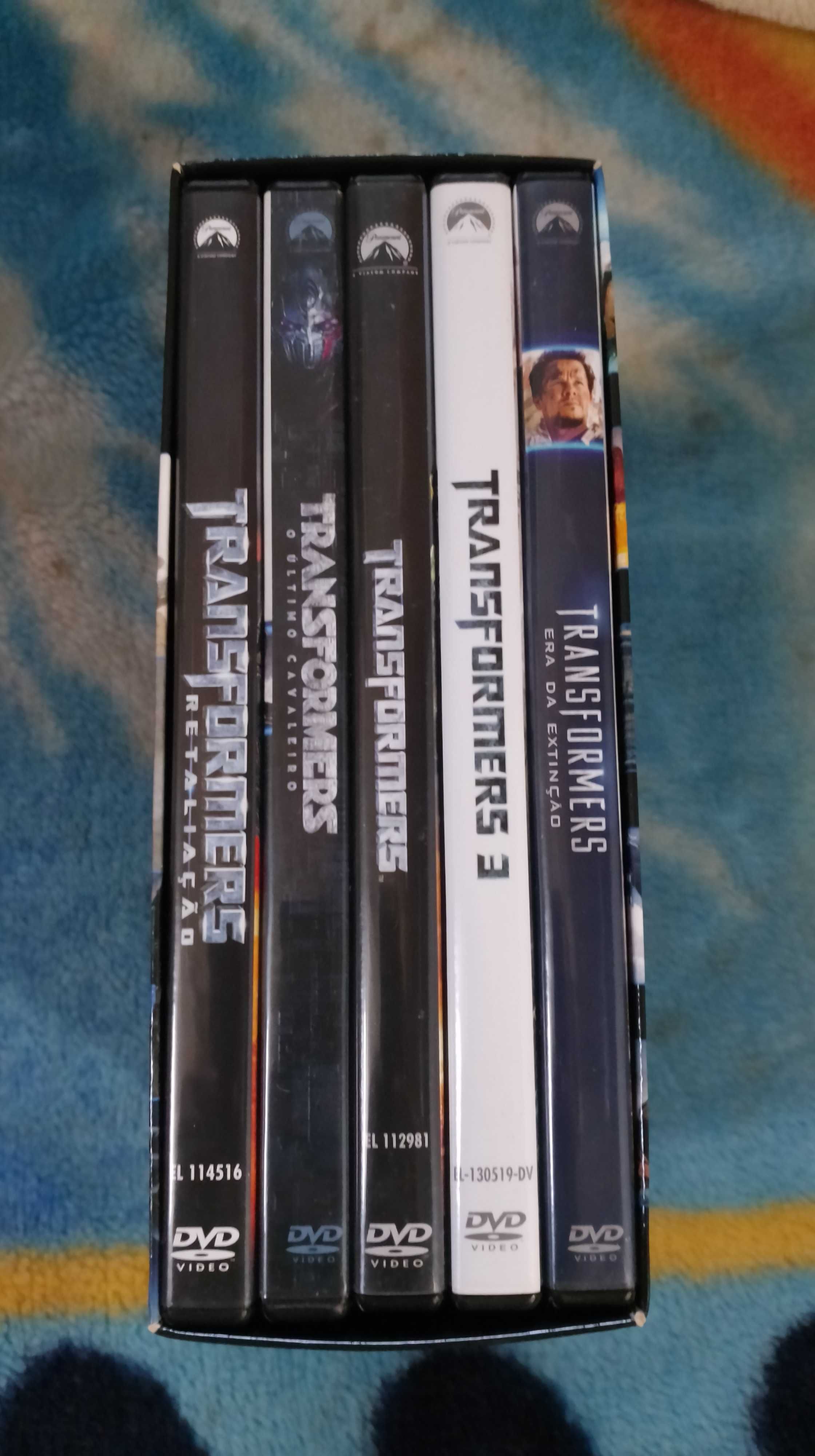 Edição 5 filmes Transformers