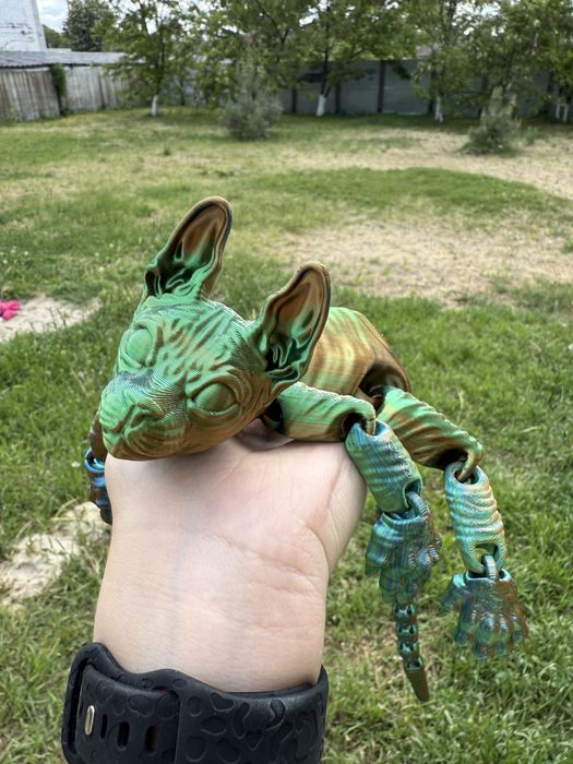 Іграшка 3Д Котик Сфінкс