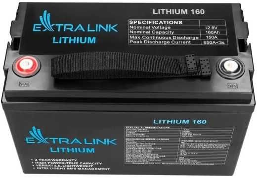 Акумуляторна батарея Extralink LiFePO4 12.8V BMS 160Ah (EX.30462)