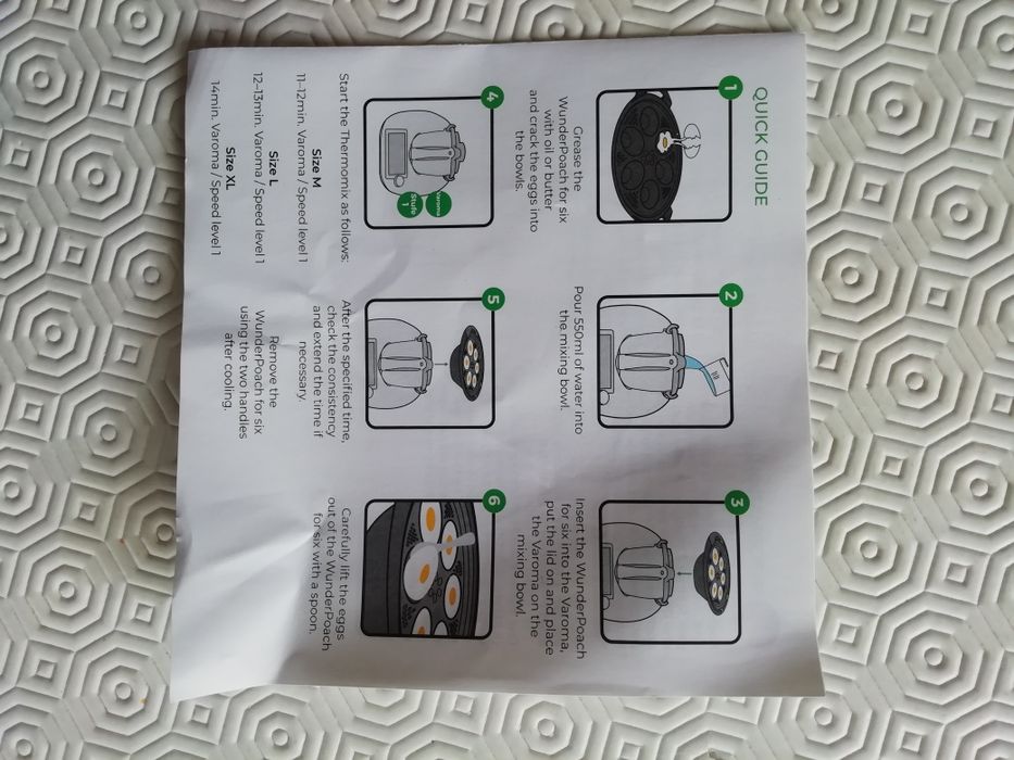 Bimby Cozer Ovos a Vapor