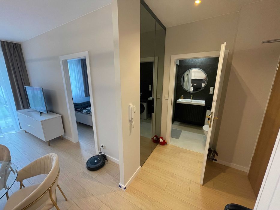 Nowy Grabiszyn /Miedziana 2 pokojowe z klimatyzacją i tarasem wyposażo