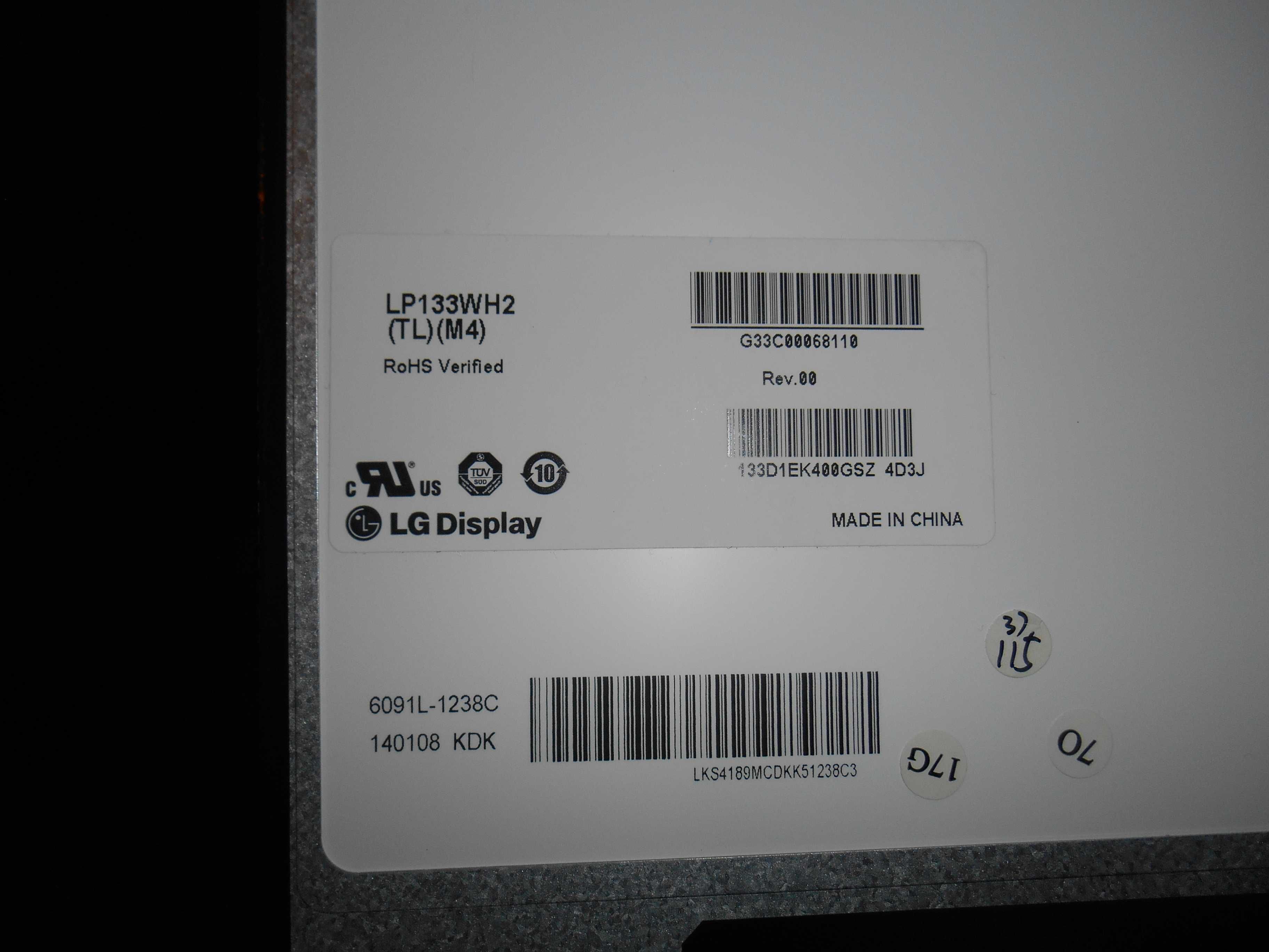 Матриця для ноутбука LP133WH2(TL)(M4) 13.3"