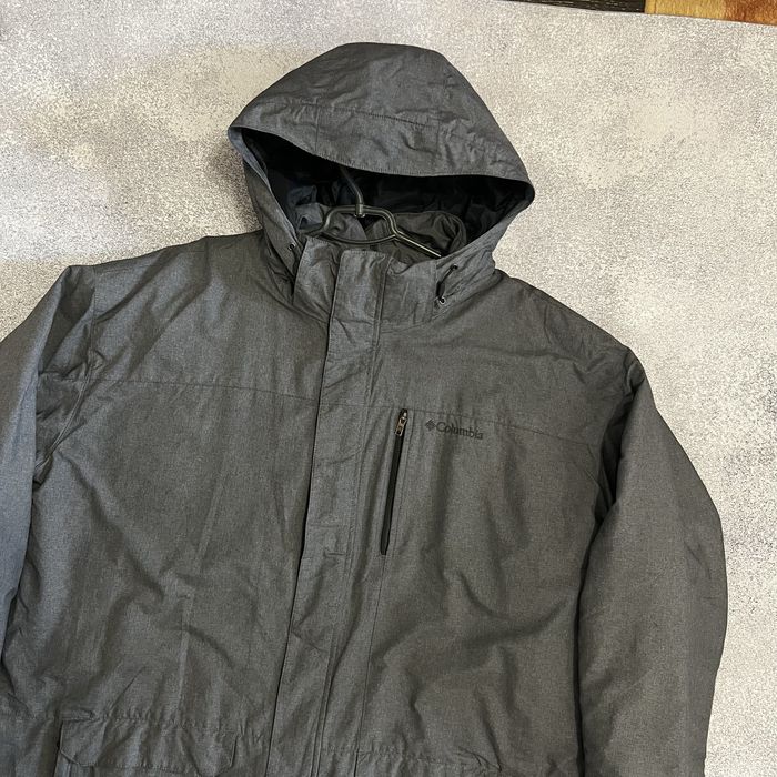 Зимовий пуховик Columbia оригінальна чоловіча зимова куртка коламбія