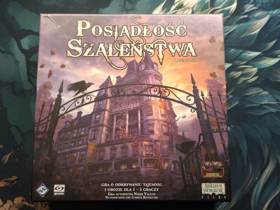 Posiadłość Szaleństwa 2 edycja - pomalowane figurki, stan idealny