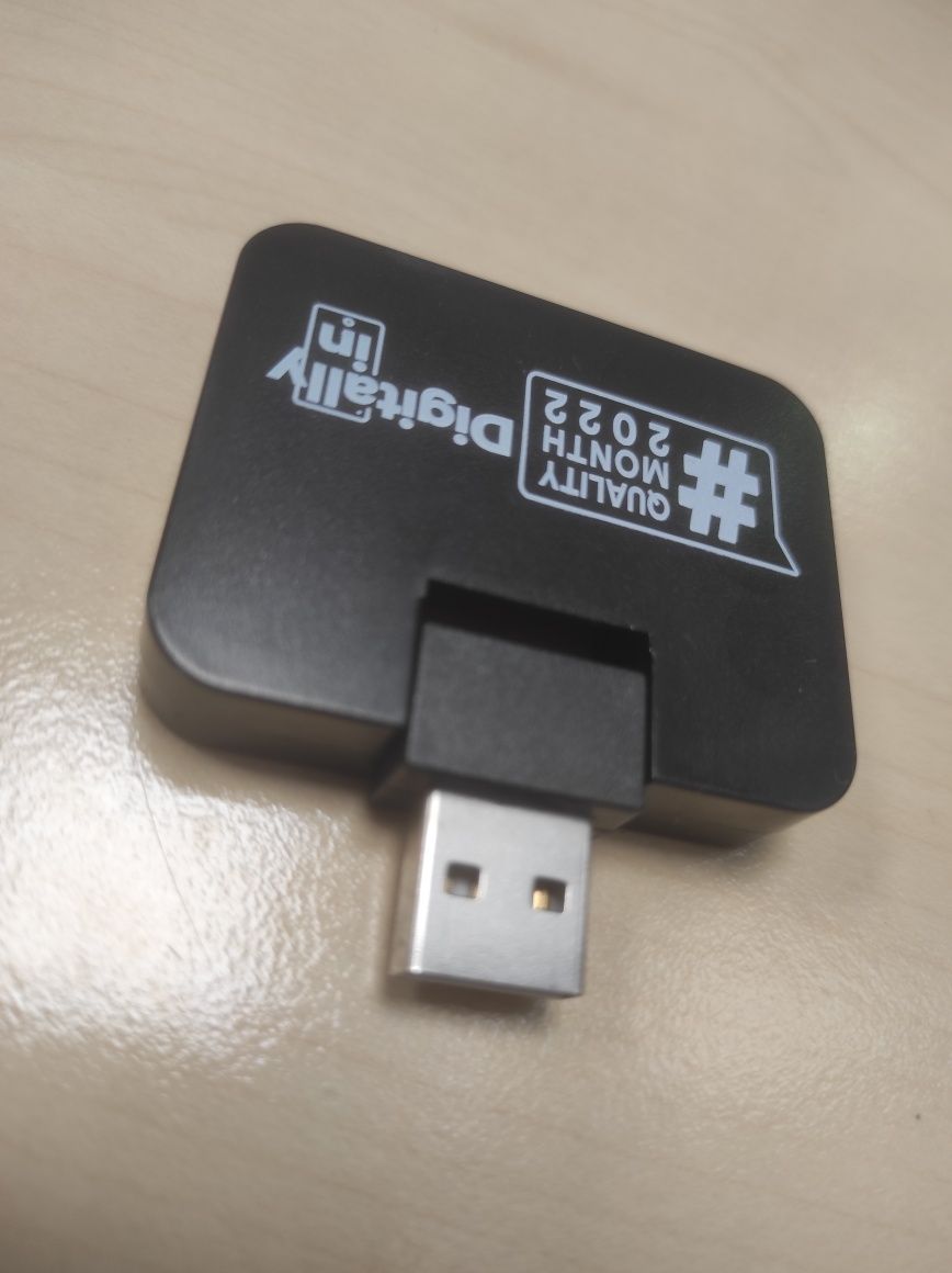 HUB USB 2.0 com 4 portas