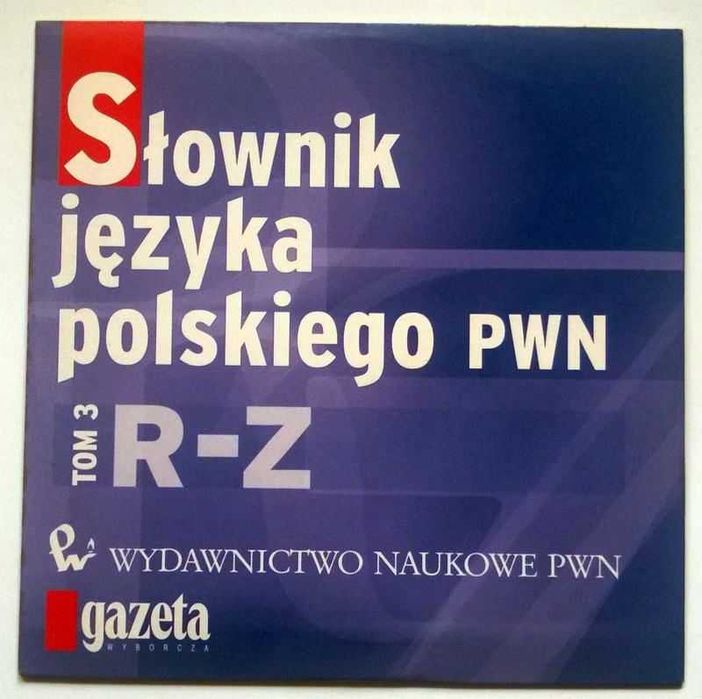 CD Słownik Języka Polskiego PWN Tom 3 R-Z NOWA WARTO