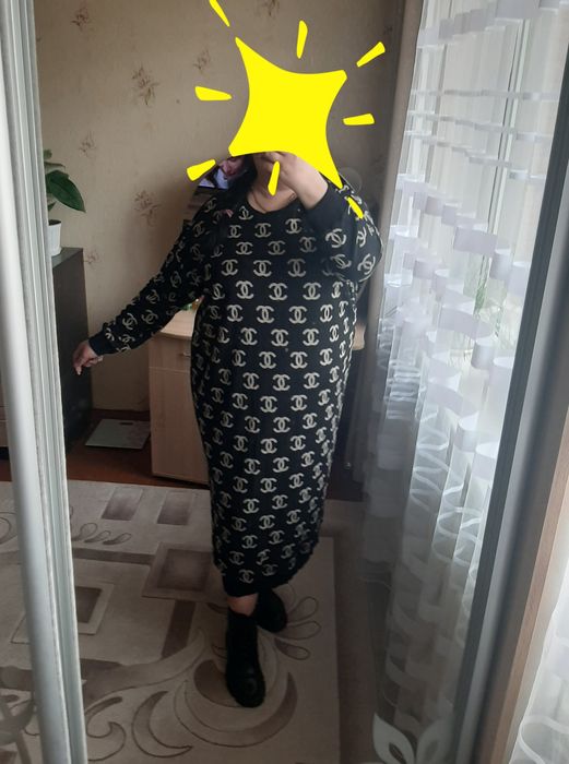 Продам стильне жіноче плаття Chanel_батал_женское платье