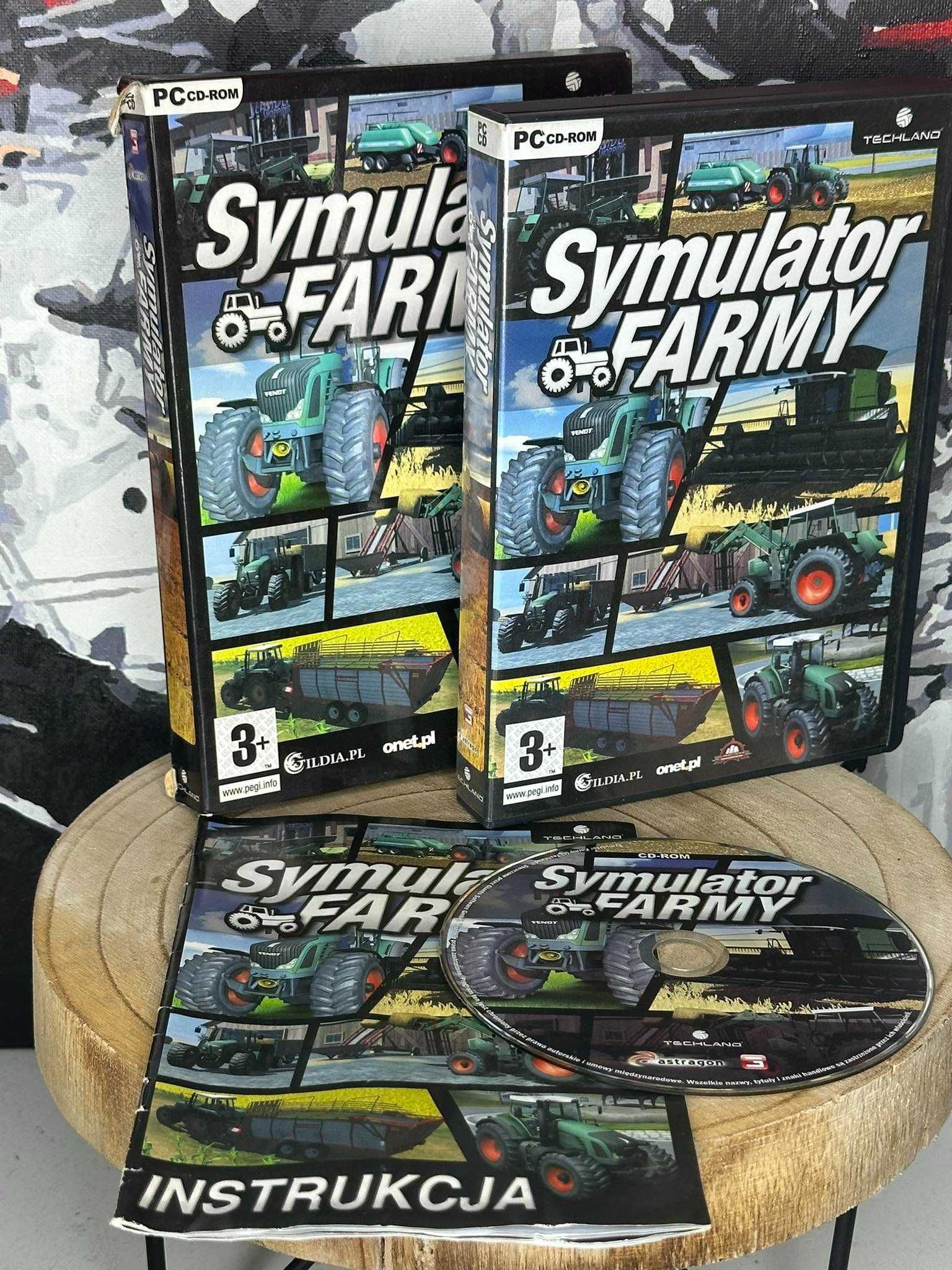 Symulator Farmy - box - stan idealny - komplet - PC - jak NOWA