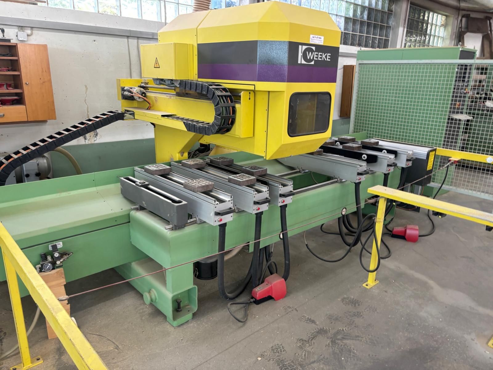 Weeke bp 12 optimat cnc centrum obróbcze meble  drewno