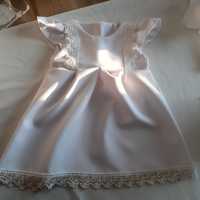 Sukienka na chrzest 68 lub 74 NOWA