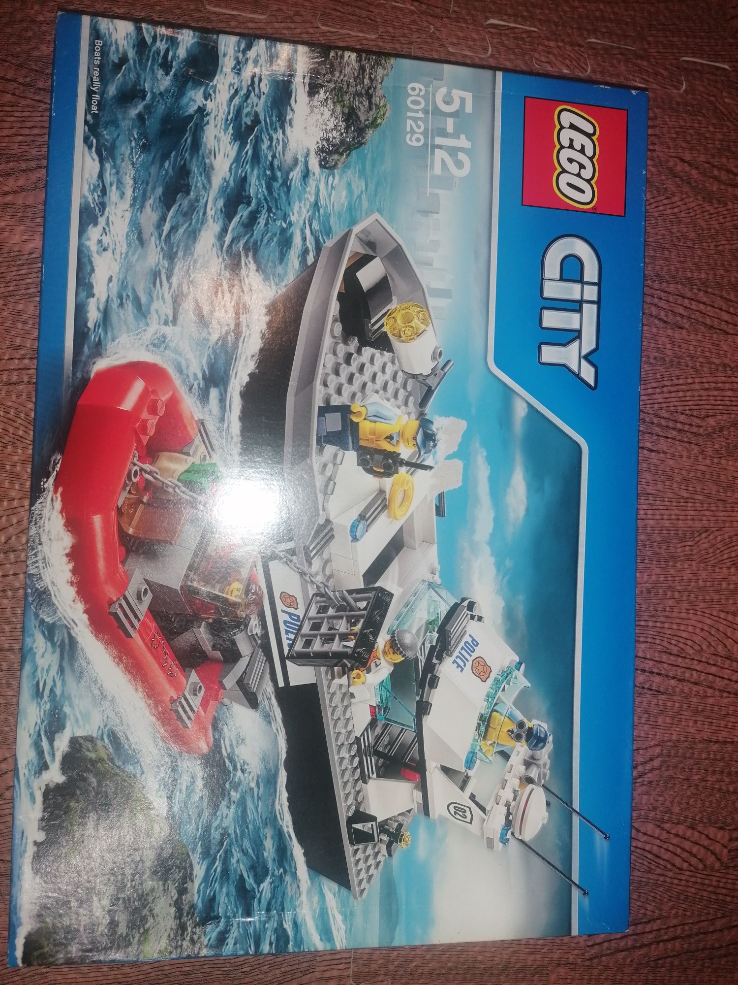 Lego city patrol boat
