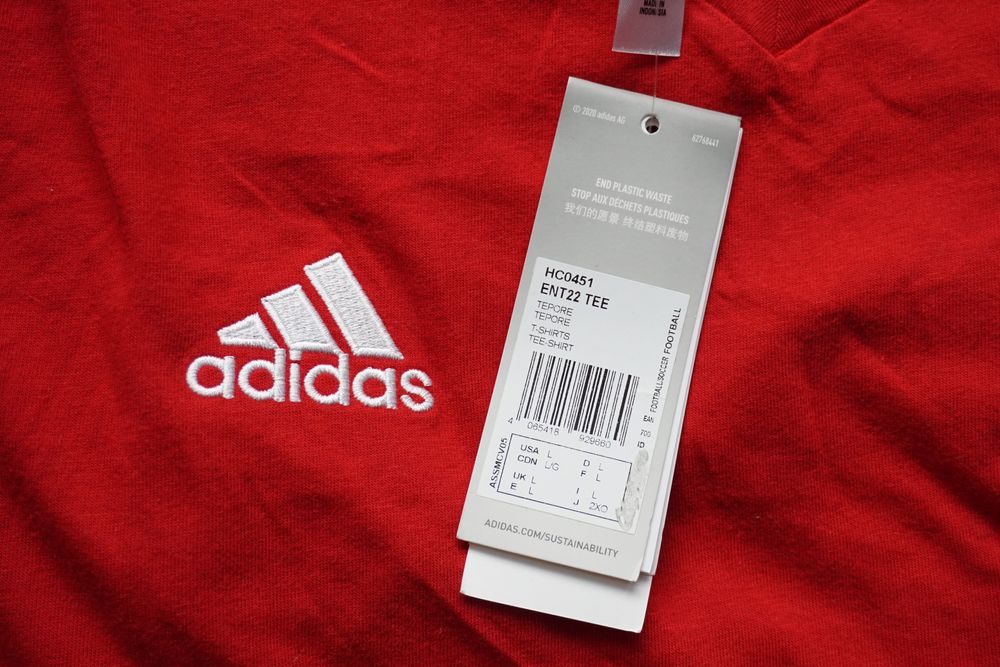 Adidas - Męska Koszulka T-Shirt ENTRADA 22 r. L