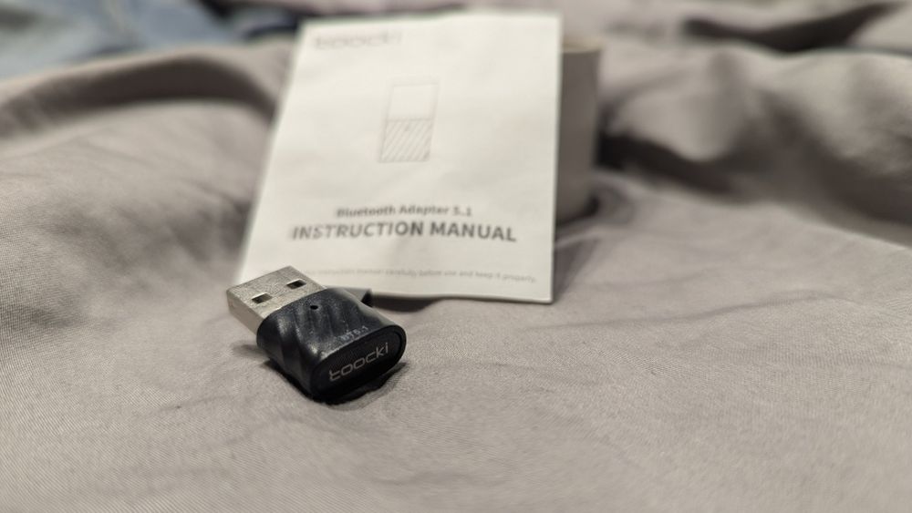 Безпроводной USB Bluetooth адаптер Toocki 5.1 для ПК (USB-BT-5.1-TQ)