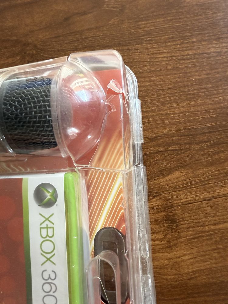 Microfone mikrofony lips Xbox 360 plus gra nowe