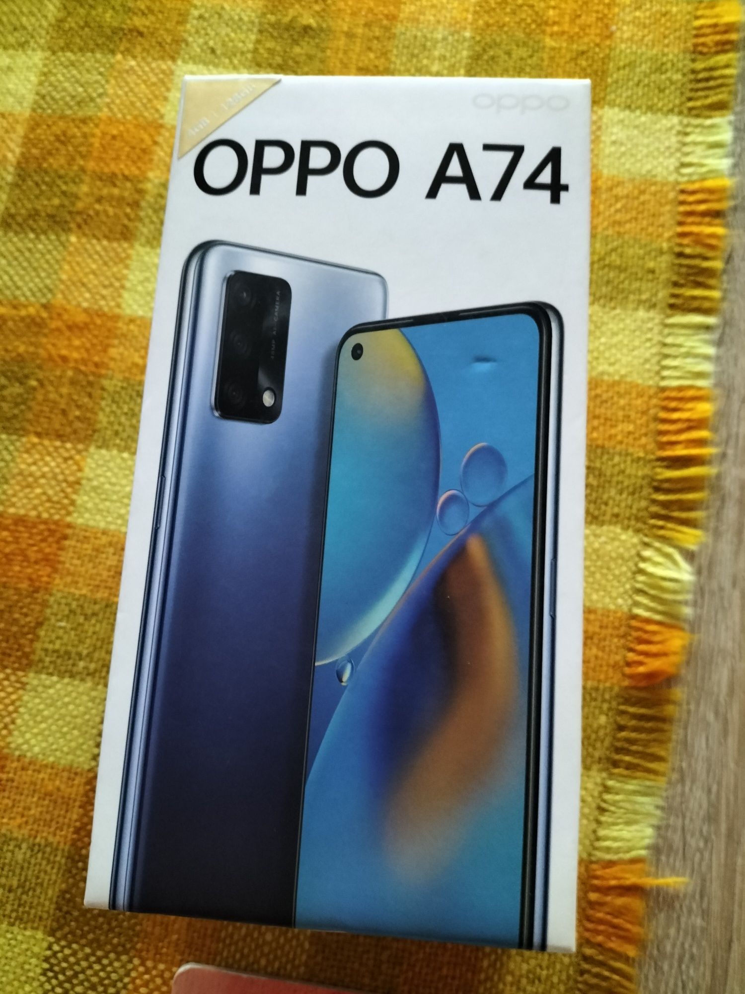 Telefon komórkowy, smartfon OPPO A74. Bdb stan.