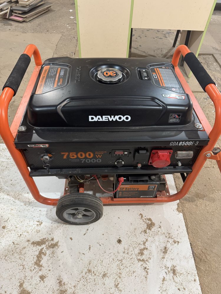 Генератор daewoo 7500 w