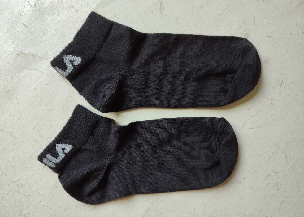 Шкарпетки FILA 35-39 black в'язані