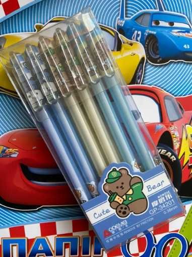 Наборы по 84 грн - Ручка "пишет-стирает" - 8 ВИДОВ - аніме мультики